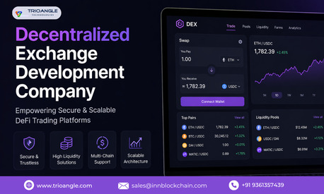 New York, Business, Decentralized Exchange Development Company For Advanced Crypto Trading Platforms