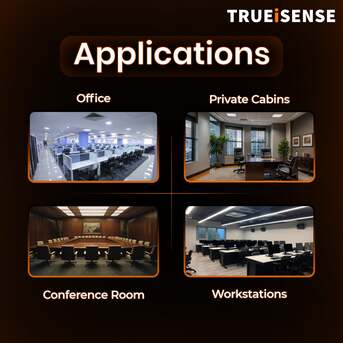 Noida, Electronics, Presence Sensor Lighting For Offices &mdash; Occupancy-Based Smart Lighting | Trueisense Noida
