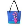 Duct Tape Flowers Tote Bag