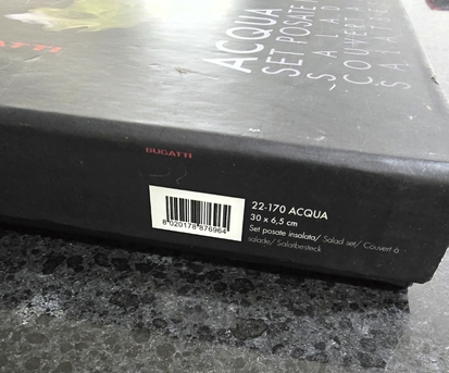 Juffair, Household Items, BHD 11,  Bugatti Acqua Stainless Steel Salad Server