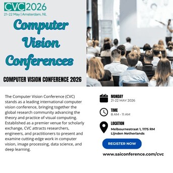 Washington DC, Events, Join Best Computer Vision Conferences 2026 | SAI Conference