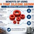 Benefits Of Using High Temp Silicone Grommets In Industrial Applications