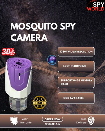 New Delhi, Electronics, INR 3999,  Wi-Fi Spy Camera Mosquito Repellent Shop In Saket | Spy World