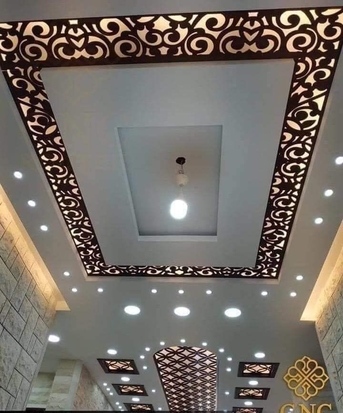 Riyadh, Construction, Roof Ceiling 60?60 Gypsum Board And Painting