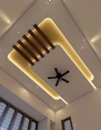 Riyadh, Construction, Roof Ceiling 60?60 Gypsum Board And Painting