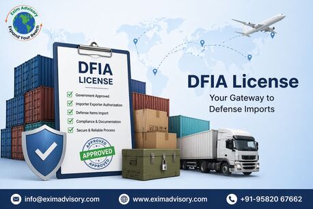 Noida, Legal, DFIA License As A Business Advantage Tool | Exim Advisory