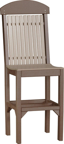 New York, Furniture, USD 0486,  LuxCraft Recycled Plastic Classic Side Chair (BAR HEIGHT)