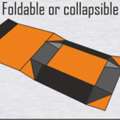 INR 250,  Foldable Collapsible Box