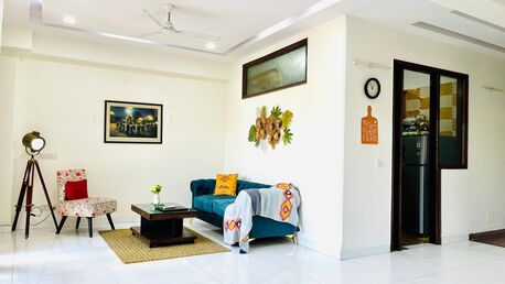 New Delhi, Apts/Flats Wanted, INR 18450/day,  Furnished,  1 BR,  600 Sq. Feet,  Classic 1BHK - Green Park, HKV
