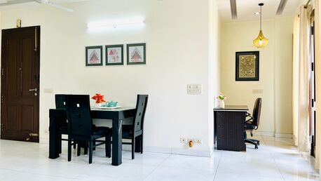 New Delhi, Apts/Flats Wanted, INR 18450/day,  Furnished,  1 BR,  600 Sq. Feet,  Classic 1BHK - Green Park, HKV
