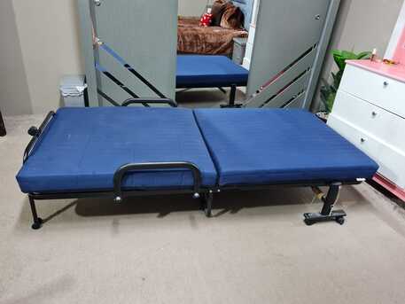 Al Murabba, Furniture, SAR 350,  Foldable, Portable Bed And Mattress 200CM X 200CM