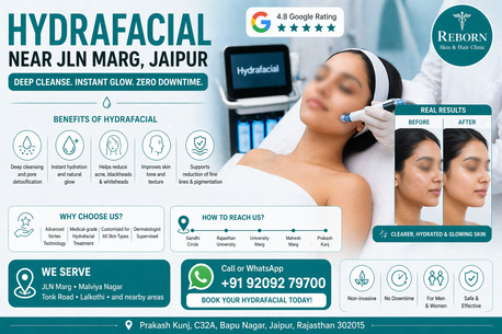Jaipur, Health & Beauty Items, INR 2499,  Advanced Hydrafacial Near Jawahar Lal Nehru Marg, Jaipur