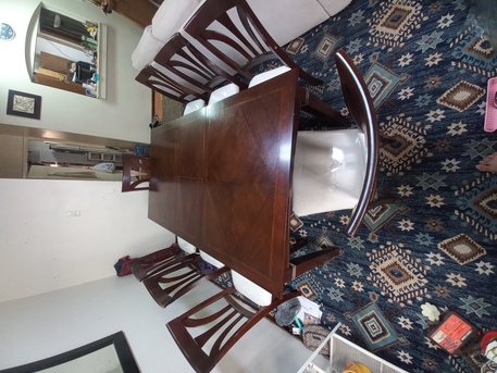 Al Aziziyah, Furniture, SAR 2000,  Extendable Dinning Table With 8 Chair