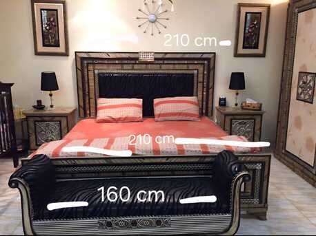 Al Aziziyah, Furniture, SAR 800,  Bed Set For Sale 800 Sar