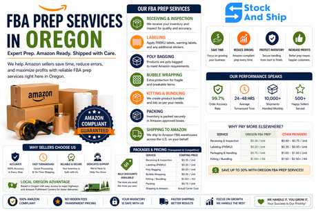 New York, Logistics, Affordable FBA Prep Services In Oregon For Sellers