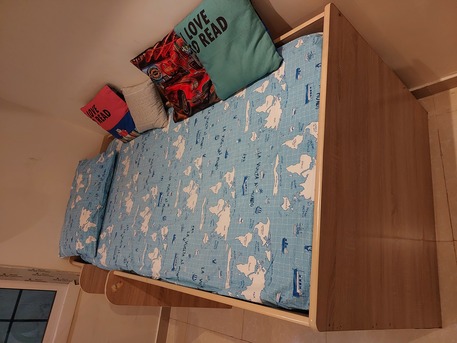 Al Hamra, Furniture, SAR 250,  Bed Home.box Single Kid