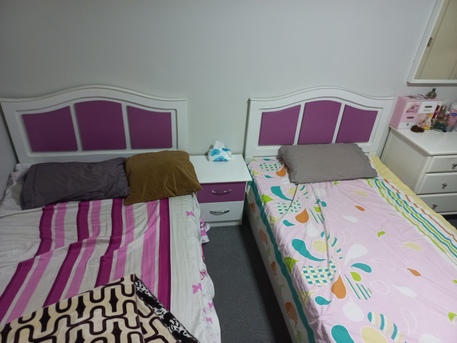 Al Aziziyah, Furniture, SAR 700,  2 Single Bed With Set
