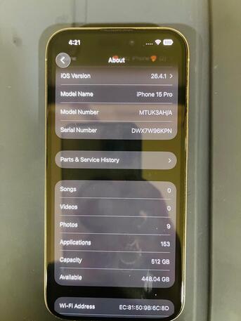 Dammam, Mobile Phones, SAR 2700,  Iphone 15 Pro