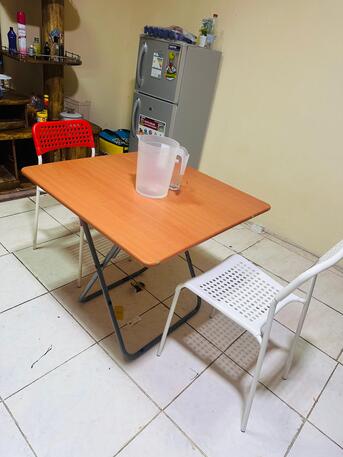 Jubail, Furniture, SAR 250,  Cupboard Almirah(Medium Size) And Dining Table With Chair