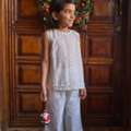 INR 1750,  Ulta Pulta Night Dress For Kids Girls | Soft & Comfortable Girls Sleepwear
