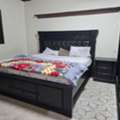 SAR 1000,  Double Bed With Mattress, Dressing Table, Cupboard, Ac For Sale On Urgent Basis 1000 Sar