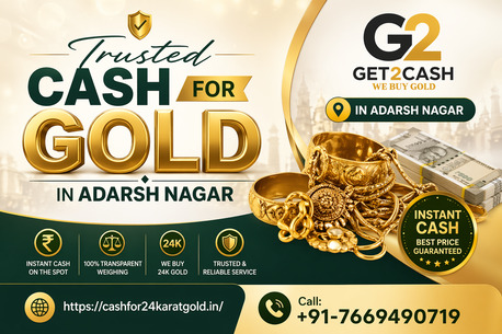 New Delhi, Financial, Trusted Cash For Gold In Adarsh Nagar Delhi Today