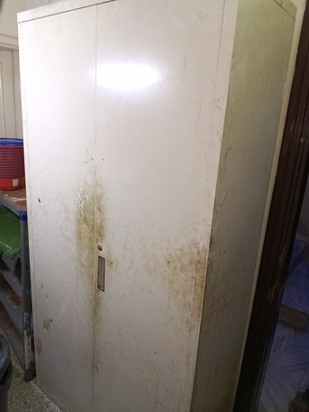 Al Wizarat, Furniture, SAR 350,  Iron Almirah White Color