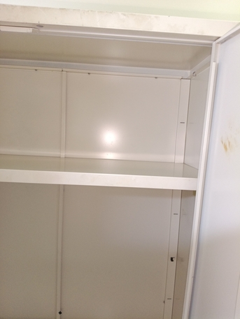 Al Wizarat, Furniture, SAR 350,  Iron Almirah White Color