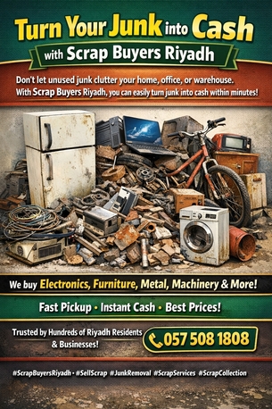 Al Olaya, Items Wanted, Best Scrub Buying Company In Riyadh