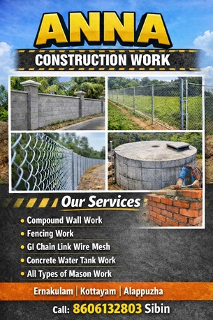 Mumbai, Household, Top 3 Slab Mathil Works Vyttila Maradu Arakulam Kakkanad Kalady Kalamassery Muvattupuzha