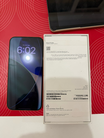 Khobar, Mobile Phones, SAR 5700,  Iphone 17 Pro Max 512 GB For Sale