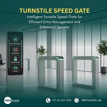 Dubai, Computer, Anti-Tailgating Turnstiles For Enhanced Workplace Security In UAE