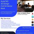 Freelance Services Available &ndash; AutoCAD | 3D Design | Civil & Interior Work