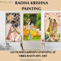 INR 2600,  Beautiful Radha Krishna Painting For Divine Home D&eacute;cor