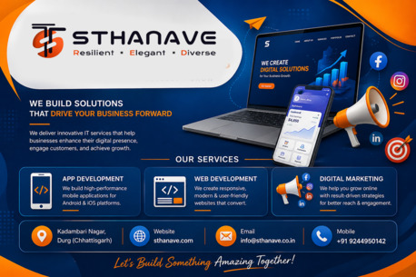 Bhopal, Graphic Design, Web & Mobile App Development Company In Durg Bhilai