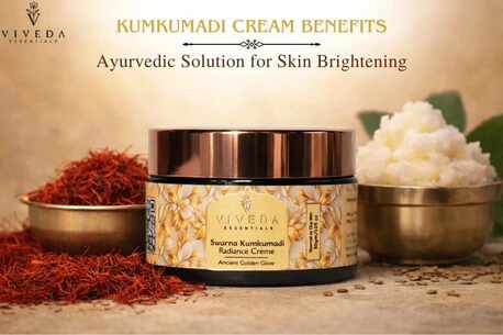 Mumbai, Health & Beauty Items, Kumkumadi Cream Benefits For Glowing Skin | Viveda Essentials