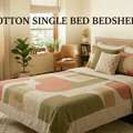 INR 1499,  Cotton Single Bed Bedsheet - Soft, Breathable & Durable | Buy Online