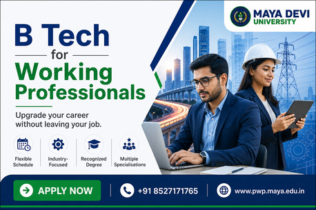 Noida, Education, Boost Salary With B Tech For Working Professionals