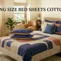 INR 1499,  King Size Bed Sheets Cotton - Premium Comfort For Larger Beds | Shop Now