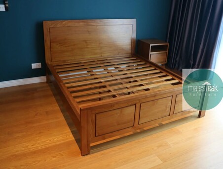 Kuala Lumpur, Furniture, MYR 3000,  Bed Frame Teak -Vince Design