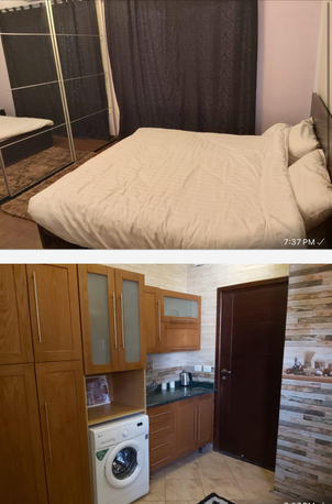 Fifth Settlement, Apartments, Flats, Houses & Villas, EGP 800/month,  Furnished,  2 BR,  160 Sq. Meter,  Flat 2 Rooms For Rent In Palm Hills The Village Compound Near American University