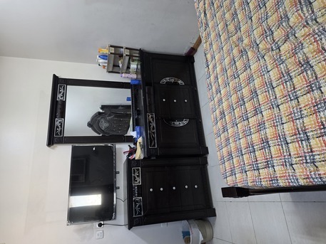 Al Jubail Al Balad, Furniture, SAR 1200,  Complete Bed Set, Wardrobe, Dressing Table