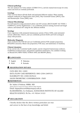 Riyadh, Job Seekers, Lab Technician