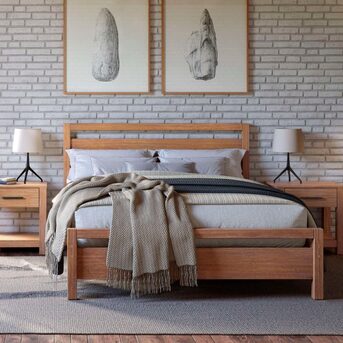 Kuala Lumpur, Furniture, MYR 2800,  Bedroom Furniture -Teak Bed Frame Loft