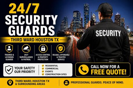 Houston, Security, 24/7 Security Guards &ndash; Third Ward Houston TX