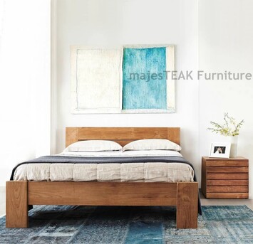 Kuala Lumpur, Furniture, MYR 3000,  Bedroom Furniture Malaysia -Teak Haze Bed