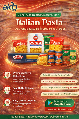 New Delhi, Food, INR 100,  Italian Pasta Online In Delhi NCR | Aap Ka Bazar Grocery E-Mart