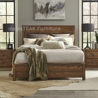 Kuala Lumpur, Furniture, MYR 4200,  Contemporary Teak Bed Frame Rock