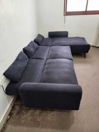 Riyadh, Furniture, SAR 250,  Convertible Corner Sofa (L-Shape)