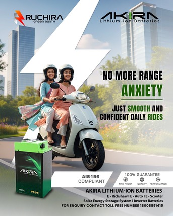 Haryana, Heavy Equipment, INR 100000,  Best Lithium Batteries For Two Wheelers By Akira